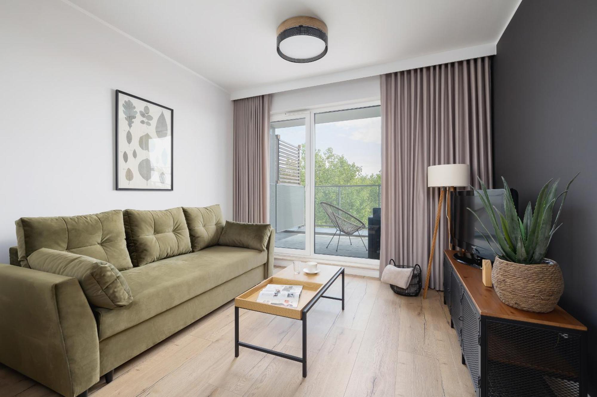 Stylowy Apartament Z Dwiema Sypialniami Balkonem I Parkingiem By Noclegi Renters カトヴィツェ エクステリア 写真